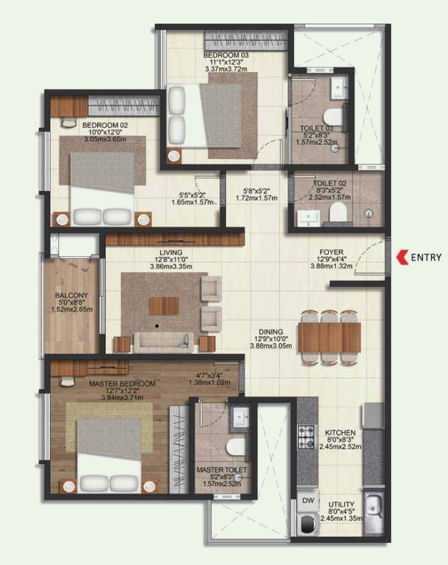 3bhk-regal